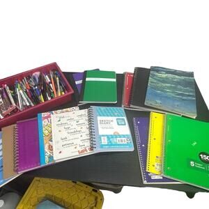 Big pen and writing paper